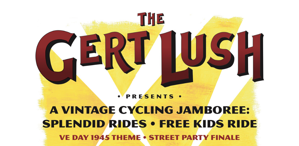 Gert lusg vintage cycle ride poster