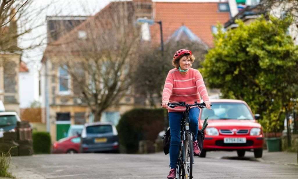 e bike woman