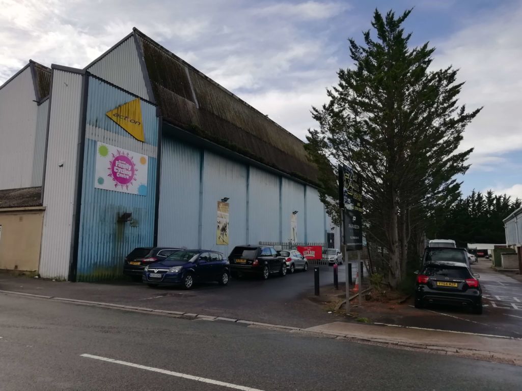 Entrance to Bristol Family Cycling Centre