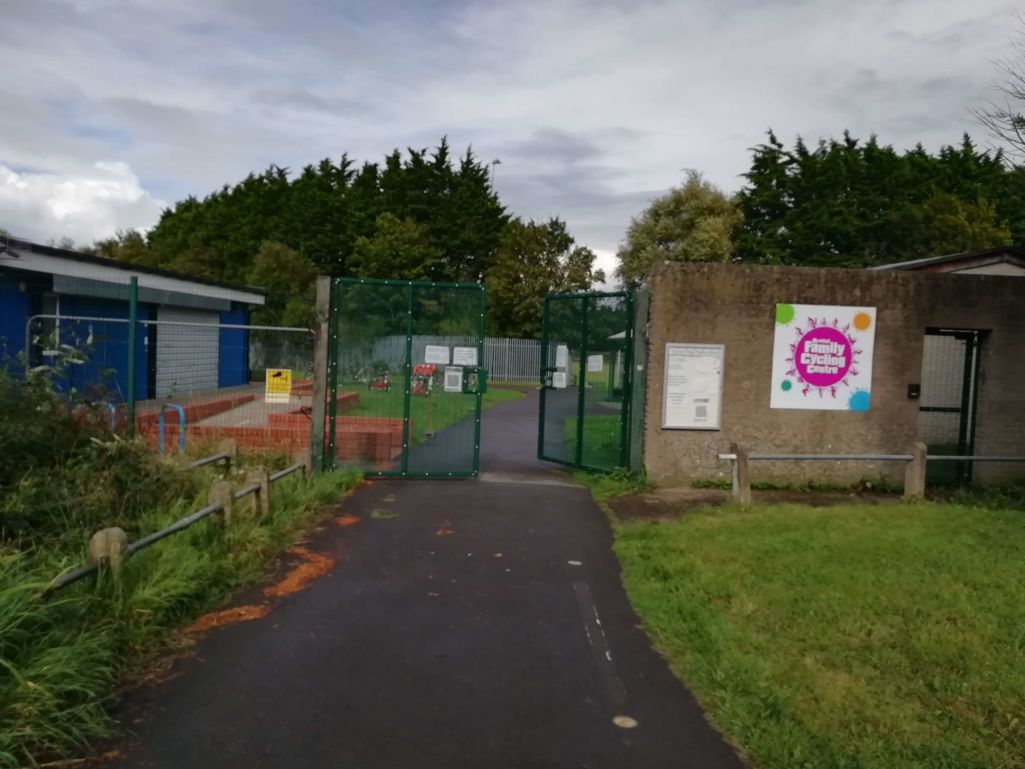 Family cycling centre new arrivals