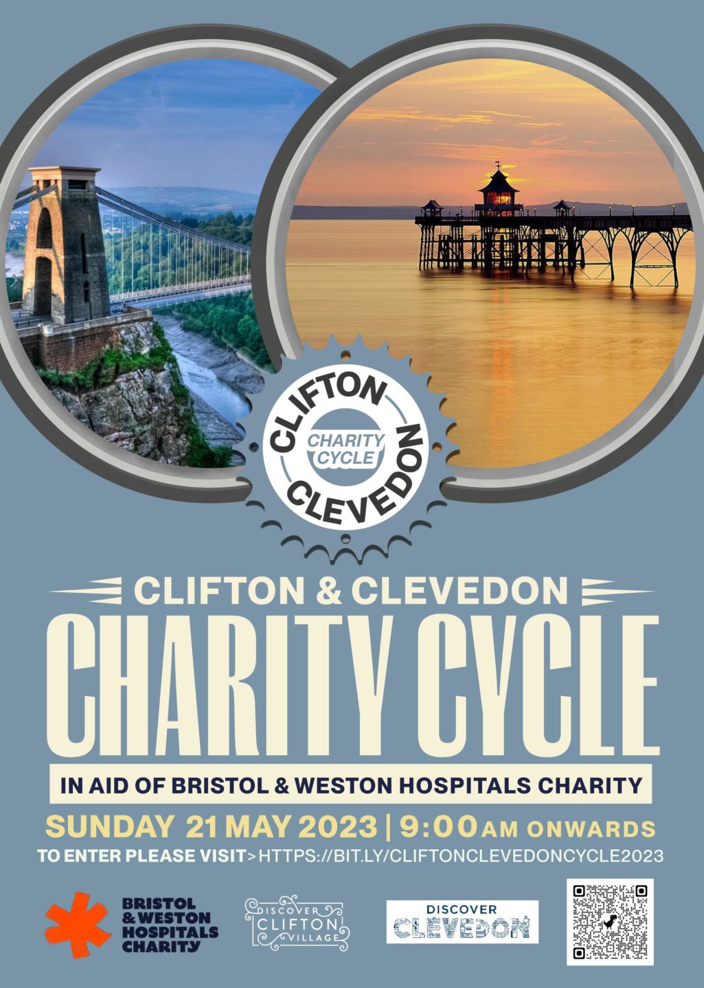 Clifton and Clevedon Cycle poster